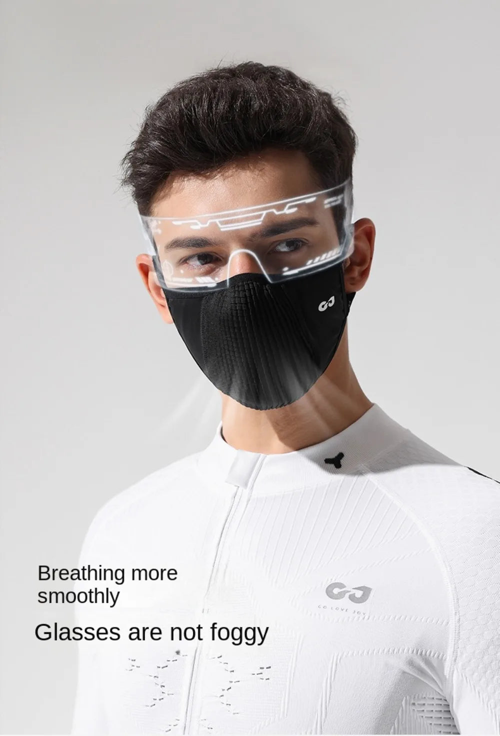 Fashion Reusable UV Face Mask Summer Breathable Cycling Wind Shield Washable Thin Cover Sunscreen Veil Unisex