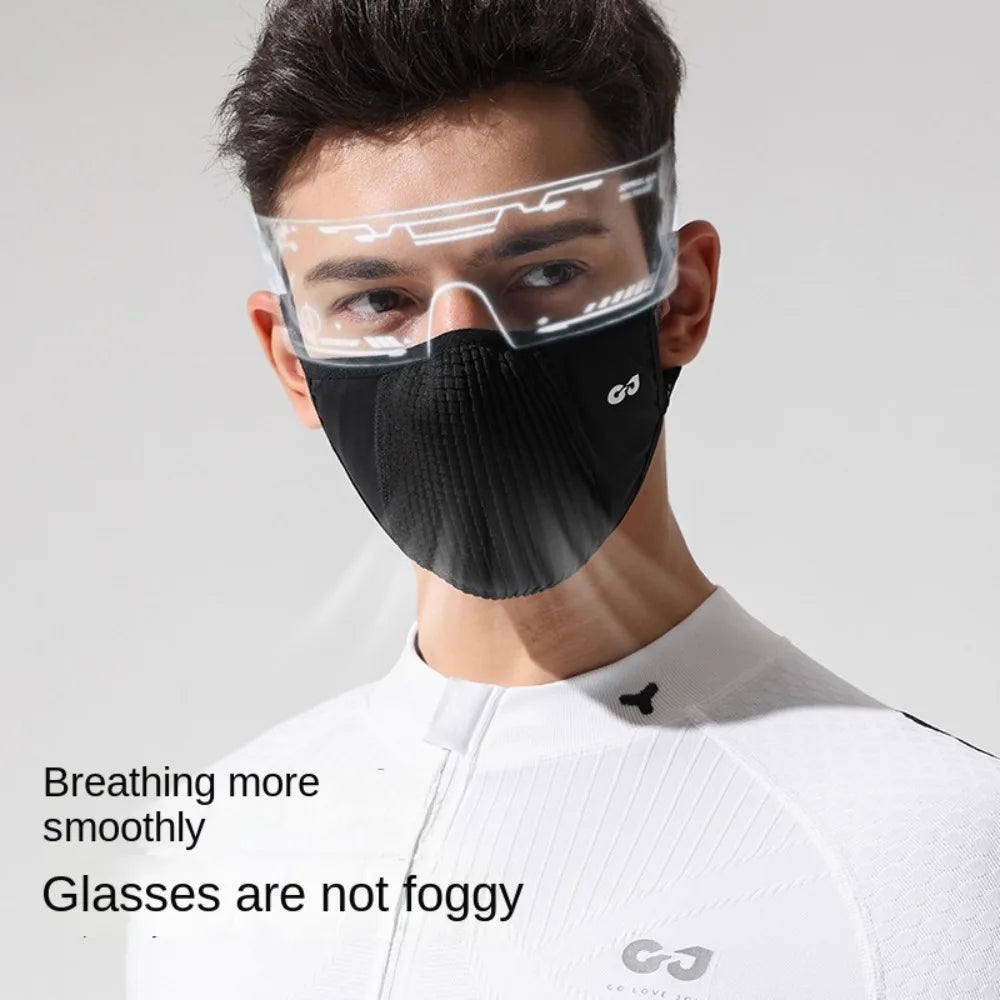 Fashion Reusable UV Face Mask Summer Breathable Cycling Wind Shield Washable Thin Cover Sunscreen Veil Unisex