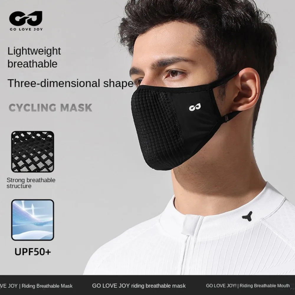 Fashion Reusable UV Face Mask Summer Breathable Cycling Wind Shield Washable Thin Cover Sunscreen Veil Unisex